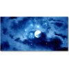 Foto-obraz fotografie na skle Mesiac v splne 100x50 cm Foto-obraz fotografie na skle Mesiac v splne 100x50 cm