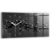 Nástenné hodiny Wallfluent čierne 60cm Nástenné hodiny Wallfluent čierne 60cm