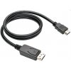 OEM Kábel C-TECH DisplayPort/HDMI, 3m, čierny CB-DP-HDMI-3 OEM Kábel C-TECH DisplayPort/HDMI, 3m, čierny CB-DP-HDMI-3