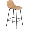 Muuto Fiber Stool 65cm s opierkou tube base + ochre
