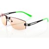 AROZZI herní brýle VISIONE VX-600 Green/ černozelené obroučky/ jantarová skla