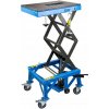 Motocyklový zdvihák Stix 140 kg hydraulický nožnicový s kolieskami Motocyklový zdvihák Stix 140 kg hydraulický nožnicový s kolieskami