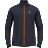 Pánska bunda na bežky Odlo, BRENSHOLMEN tmavo modrá,Oranžová S Pánska bunda na bežky Odlo, BRENSHOLMEN tmavo modrá,Oranžová S