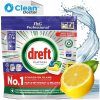 Dreft Platinum All in one Citron tabletky do umývačky riadu 75 ks Dreft Platinum All in one Citron tabletky do umývačky riadu 75 ks