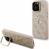 Guess PU 4G Metal Logo Stand Camera Frame Zadní Kryt pro iPhone 16 Pro Pink Guess PU 4G Metal Logo Stand Camera Frame Zadní Kryt pro iPhone 16 Pro Pink