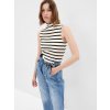 GAP Tielkový crop top Biela S GAP Tielkový crop top Biela S