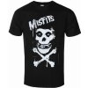 Tričko metal RAZAMATAZ Misfits BONES Čierna Tričko metal RAZAMATAZ Misfits BONES Čierna
