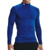Pánske tričko Under Armour golf ColdGear Armour Comp Mock Royal Blue S Pánske tričko Under Armour golf ColdGear Armour Comp Mock Royal Blue S