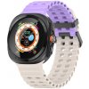 Remienok Techno Wristband fialovo-sivý pre Samsung Galaxy Watch Ultra 47mm Remienok Techno Wristband fialovo-sivý pre Samsung Galaxy Watch Ultra 47mm