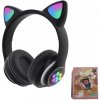 B39 BEZDRÔTOVÉ SLÚCHADLÁ S BLUETOOTH RGB MAČACIE UŠI PRE DETI ČIERNE B39 BEZDRÔTOVÉ SLÚCHADLÁ S BLUETOOTH RGB MAČACIE UŠI PRE DETI ČIERNE