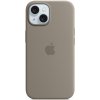 Apple iPhone 15 Silicone Case with MagSafe Clay MXPG3ZM/A