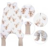 Spací vak so zahrnovacími nohavičkami Teddy Ball, veľ. M, 86/104 Baby Nellys Spací vak so zahrnovacími nohavičkami Teddy Ball, veľ. M, 86/104 Baby Nellys