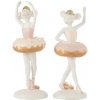 J-Line by Jolipa Set 2ks dekorácie myška Ballerina s donutom - 8*8*20 cm - J-Line by Jolipa J-Line by Jolipa Set 2ks dekorácie myška Ballerina s donutom - 8*8*20 cm - J-Line by Jolipa