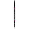 NYX Professional Makeup Blade & Shade ceruzka na obočie s kefkou Black 0,06 g