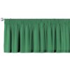 Dekoria Krátky záves na riasiacej páske, fľašovo zelená, 130 x 40 cm, Loneta, 133-18 Dekoria Krátky záves na riasiacej páske, fľašovo zelená, 130 x 40 cm, Loneta, 133-18