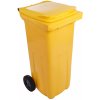 J.A.D. Tools popolnica 120 l plastová žltá