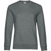 B&C Mikina B&C QUEEN Crew Neck, dámská COT01W01Qx4800-heather mid XS Melír šedá střední B&C Mikina B&C QUEEN Crew Neck, dámská COT01W01Qx4800-heather mid XS Melír šedá střední