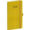 NOTIQUE Vreckový diár Rivoli 2026, žltozelený, 9 x 15,5 cm - neuvedený autor NOTIQUE Vreckový diár Rivoli 2026, žltozelený, 9 x 15,5 cm - neuvedený autor