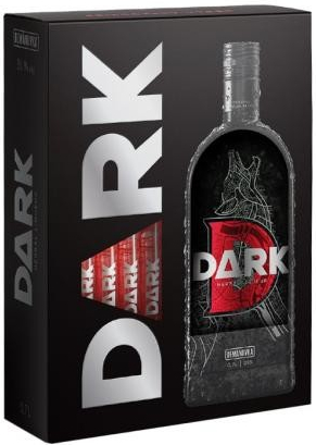 Demänovka Dark 35% 0,7 l (darčekové balenie 4 skúmavky + nálievka)