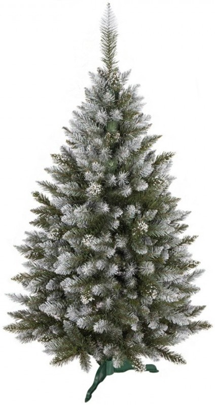 DomTextilu Kvalitný vianočný stromček zasnežený smrek 150 cm 67003