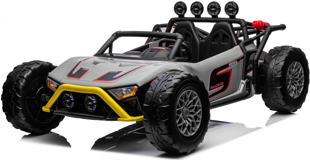 RAMIZ Elektrické autíčko Buggy Racing 5 sivé 2X200W 24V/7Ah 2023