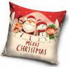 CARBOTEX - Dekoračná vianočná obliečka na vankúš / vankúšik MERRY CHRISTMAS / 40 x 40 cm CARBOTEX - Dekoračná vianočná obliečka na vankúš / vankúšik MERRY CHRISTMAS / 40 x 40 cm