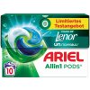 Ariel pods Allin1 Universal+ Touch of Lenor Unstoppables kapsule 10 PD