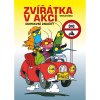 Omaľovánka A5 - Zvieratká v akcii - dopravné značky Omaľovánka A5 - Zvieratká v akcii - dopravné značky