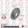 Brzdový kotúč ZIMMERMANN 430.1484.52 Brzdový kotúč ZIMMERMANN 430.1484.52