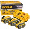 Sada 3x DCB547 9Ah + DCB118 DCB118X3 DeWALT XR Sada 3x DCB547 9Ah + DCB118 DCB118X3 DeWALT XR