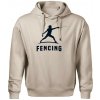 Fencing (šerm) - postava - Oversized mikina pánska Moon - kratšia + širšia - 3XL ( Ľadovo sivá ) Fencing (šerm) - postava - Oversized mikina pánska Moon - kratšia + širšia - 3XL ( Ľadovo sivá )