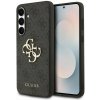 Guess Pu Leather 4G Metal Logo Samsung Galaxy S25 FE Black Guhcs25Fe4Gmggr