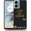 Picasee silikónový čierny obal pre Motorola Moto G24 - Kazma - TOHLE JE ŽIVOT A NIC VÍC NEBUDE Picasee silikónový čierny obal pre Motorola Moto G24 - Kazma - TOHLE JE ŽIVOT A NIC VÍC NEBUDE