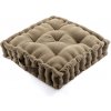 Sedací vankúš na zem DANDY manšestr khaki 1 ks Sedací vankúš na zem DANDY manšestr khaki 1 ks