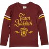 Eplus Chlapčenské tričko s dlhým rukávom - Harry Potter Metlobal bordové Veľkosť - deti: 152 Eplus Chlapčenské tričko s dlhým rukávom - Harry Potter Metlobal bordové Veľkosť - deti: 152
