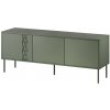 CMM Cama RTV 3D TRESSE skrinka 150x40x55 matná zelená CMM Cama RTV 3D TRESSE skrinka 150x40x55 matná zelená