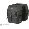 Basil DISCOVERY 365D DOUBLE BAG M taška na nosič, 18 l, čierna melange Basil DISCOVERY 365D DOUBLE BAG M taška na nosič, 18 l, čierna melange