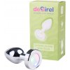 Desirel GlowPlug - análny kolík svietiaci - malý - strieborný Desirel GlowPlug - análny kolík svietiaci - malý - strieborný