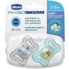 CHICCO 00071037210000 PHYSIO LIGHT figurína 2-6M sil 2 ks modrá CHICCO 00071037210000 PHYSIO LIGHT figurína 2-6M sil 2 ks modrá