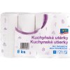 Aro Kuchynské utierky 2 vrstvové, 8 roliek Aro Kuchynské utierky 2 vrstvové, 8 roliek