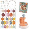 Kvetinárstvo s vlastnou výrobou kvetinových šperkov Crea Flower Jewelry Set Smoby s textilnými lupienkami a bižutériou 100 doplnkov Kvetinárstvo s vlastnou výrobou kvetinových šperkov Crea Flower Jewelry Set Smoby s textilnými lupienkami a bižutériou 100 doplnkov
