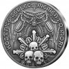 Exkluzívna strieborná razba s vysokým reliéfom – Kostnice Sedlec – memento mori, 1 oz Exkluzívna strieborná razba s vysokým reliéfom – Kostnice Sedlec – memento mori, 1 oz