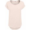 Build Your Brand Dámske tričko s predĺženým zadným dielom - Ružová | 2XL Build Your Brand Dámske tričko s predĺženým zadným dielom - Ružová | 2XL