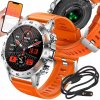 Smart hodinky Lewer K52 oranžové Smart hodinky Lewer K52 oranžové