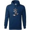 Ski kostra - Mikina pánska Cape s kapucňou - 3XL ( Polnočná modrá ) Ski kostra - Mikina pánska Cape s kapucňou - 3XL ( Polnočná modrá )