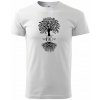 Narodeninový strom 60 - Klasické pánske tričko - XL ( Biela )