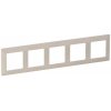 Legrand VALENA LIFE rám 5x (754045) béž Legrand VALENA LIFE rám 5x (754045) béž