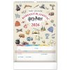 NOTIQUE rodinný plánovací Harry Potter 2026, 33 × 46 cm NOTIQUE rodinný plánovací Harry Potter 2026, 33 × 46 cm