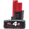 Milwaukee - AKU batéria M12™ 4.0Ah 4932430065 Milwaukee - AKU batéria M12™ 4.0Ah 4932430065