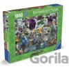 RAVENSBURGER Challenge Minecraft 1000 dielov RAVENSBURGER Challenge Minecraft 1000 dielov